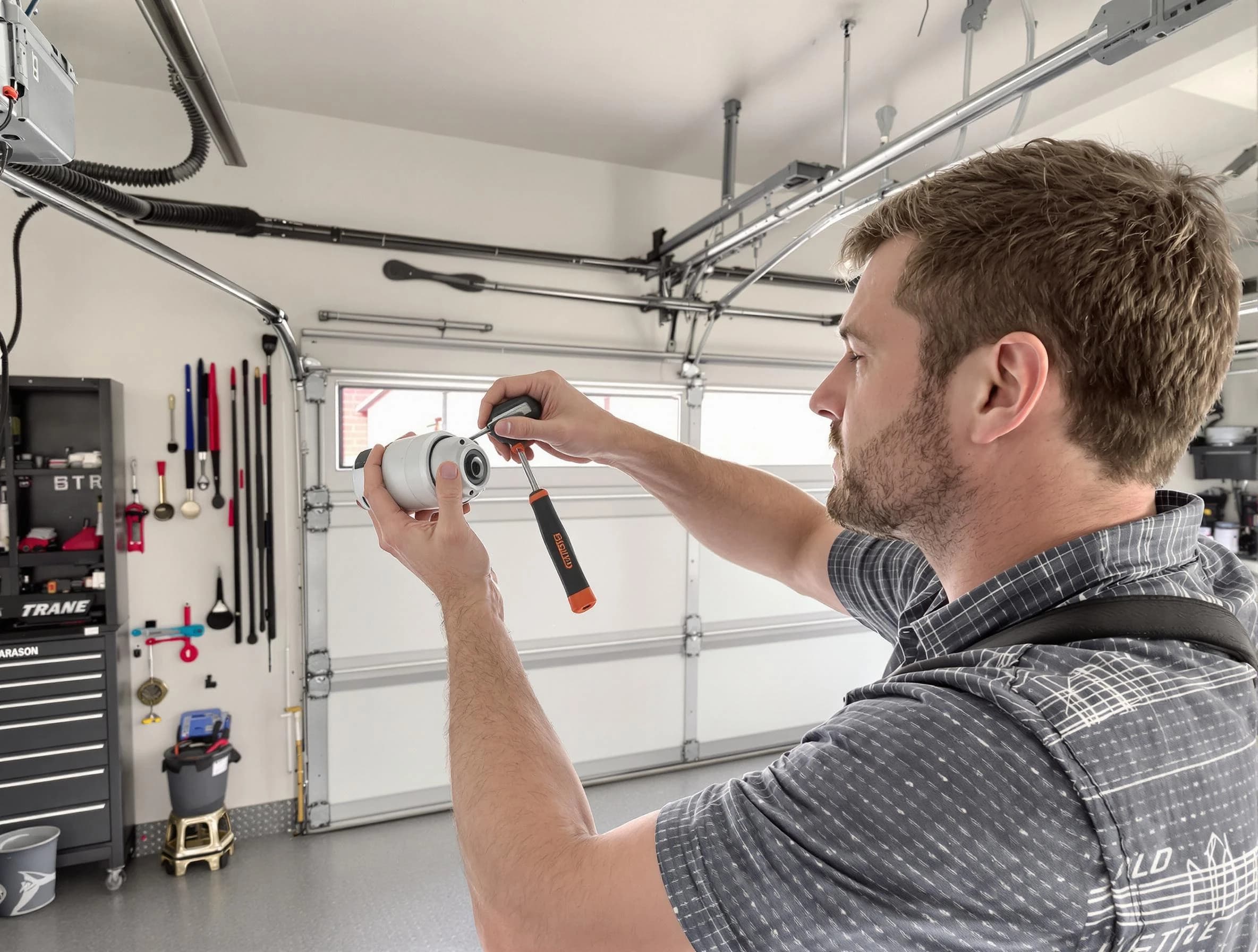 Garage door opener repair service by Kearns Garage Door Repair in Kearns