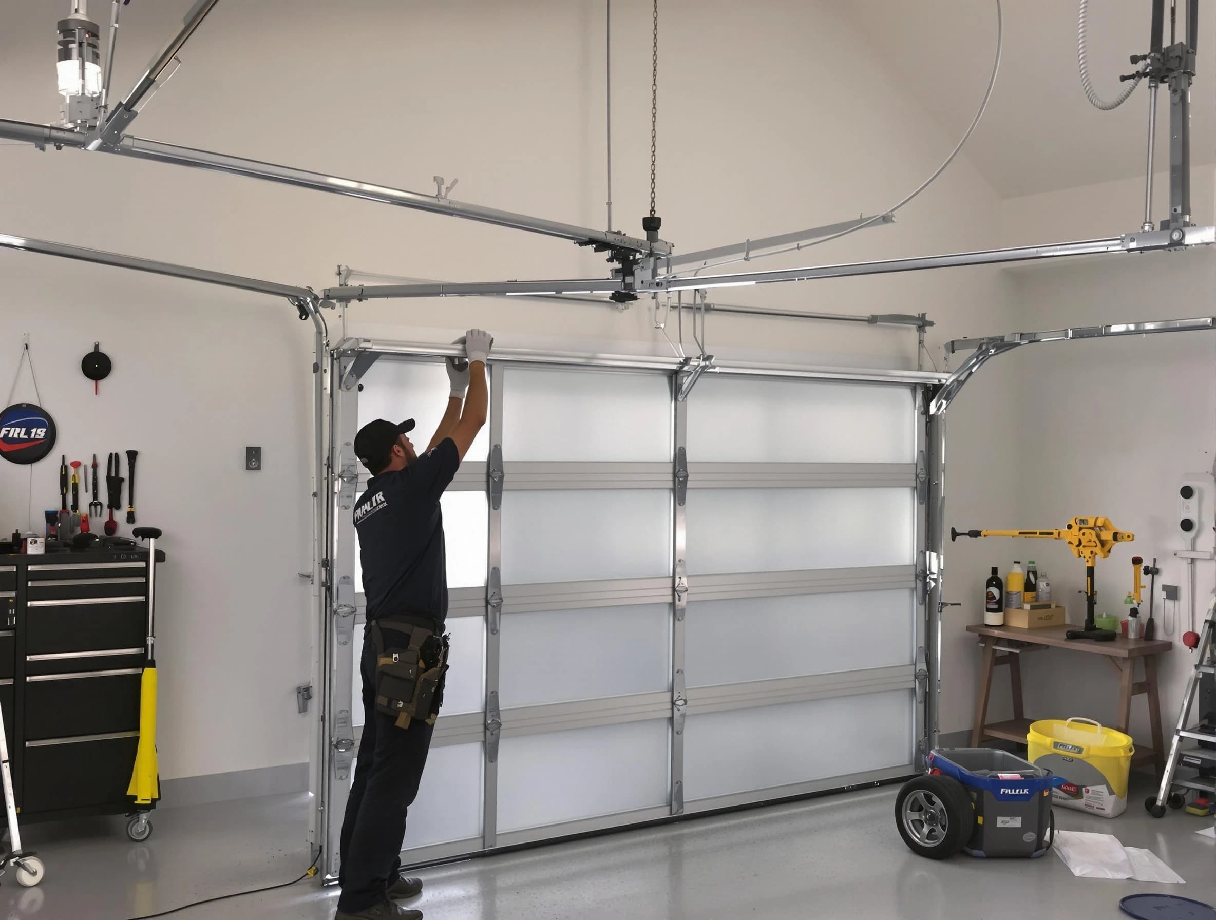 Kearns Garage Door Repair certified team performing precision garage door installation in Kearns