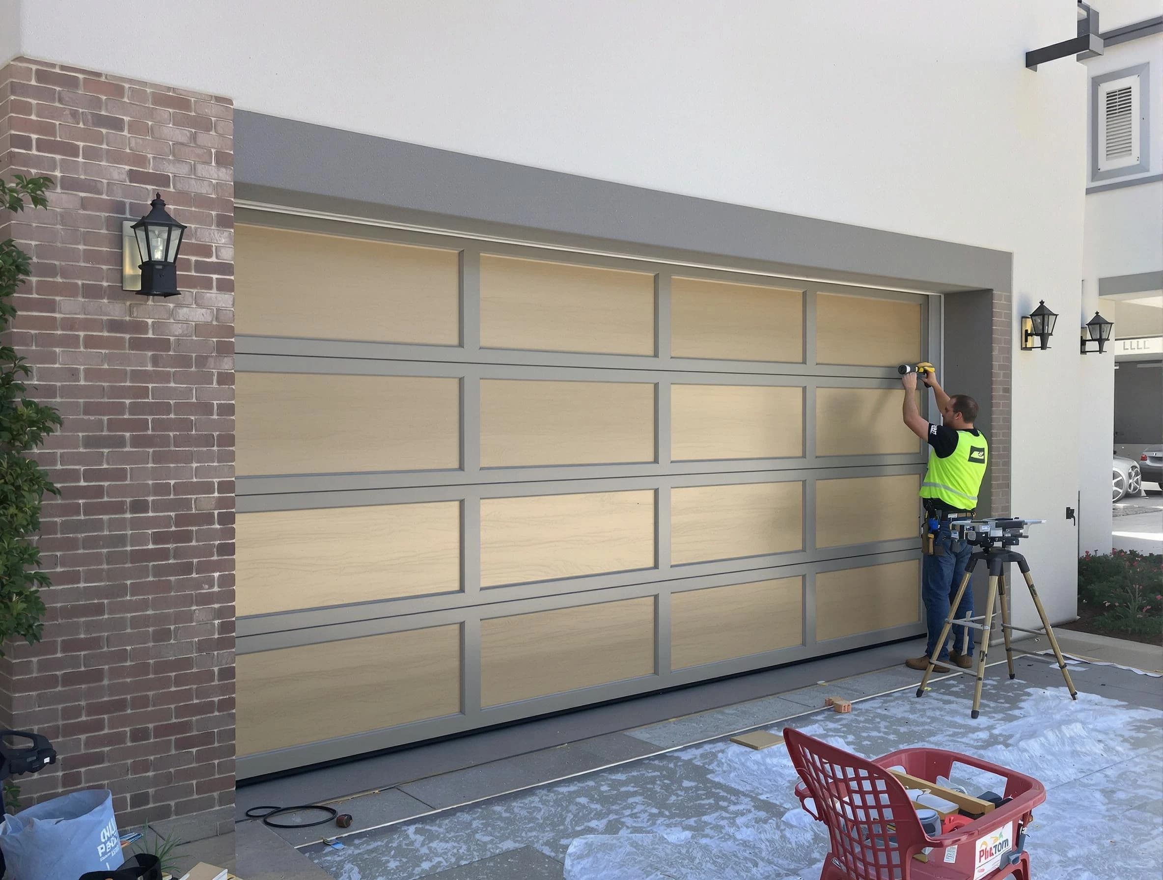 Garage door replacement service by Kearns Garage Door Repair in Kearns