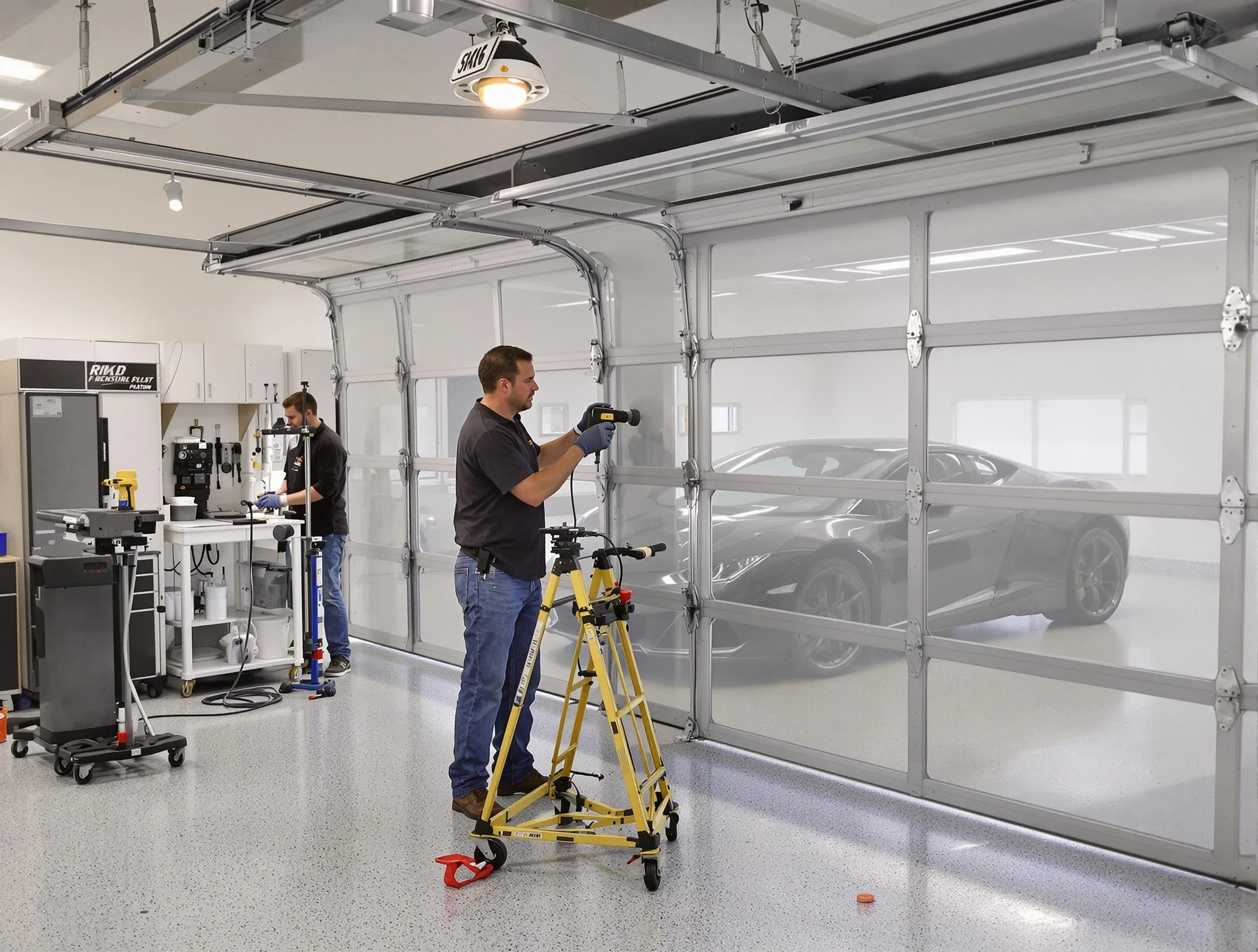 Garage Door Dents Repair in Kearns