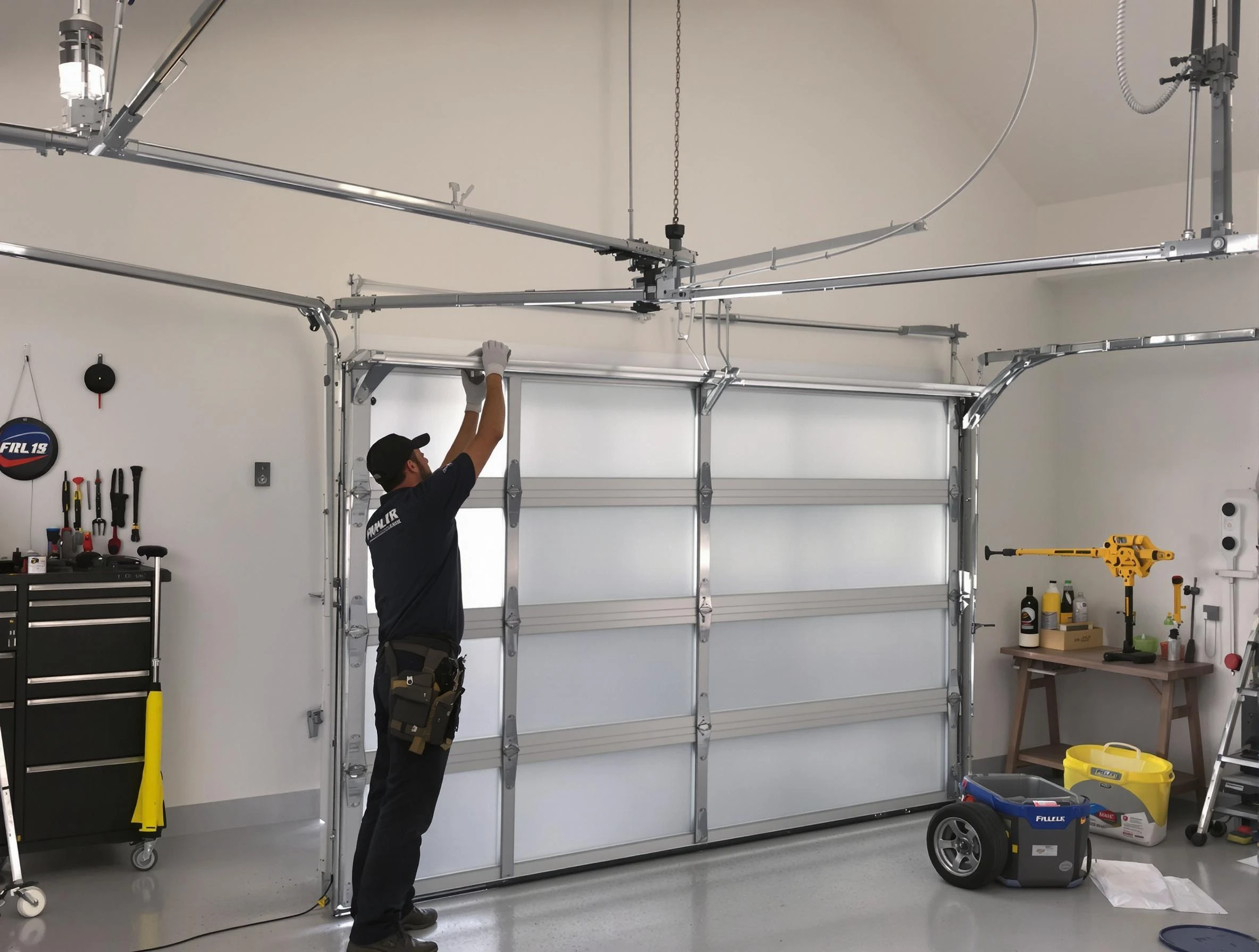 Kearns Garage Door Repair certified team performing precision garage door installation in Kearns