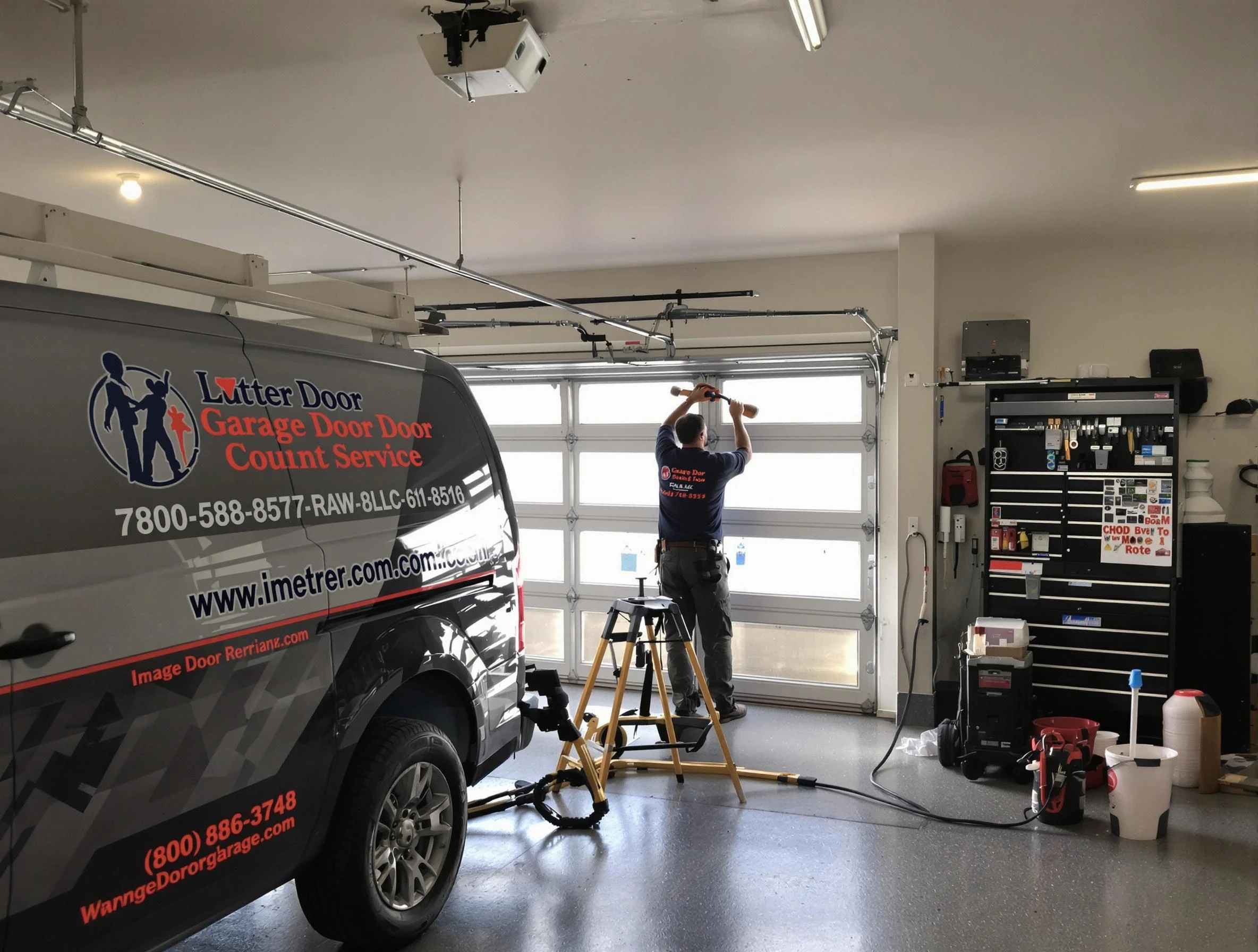 Kearns Garage Door Repair rapid response team performing same-day repair in Kearns